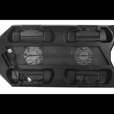 Base Dock station Cooler e carregador Comandos PS4