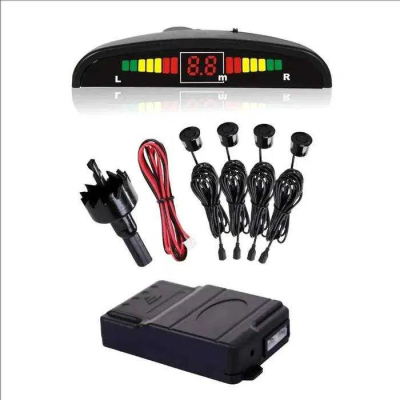 Kit sensores estacionamento auto carro caravana carrinha display