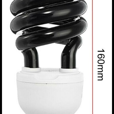 Lâmpada luz negra UV ultravioleta fluorescente e27 40w