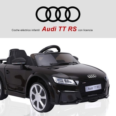 Carro eletrico Audi TT com certificado para crianças brinquedo
