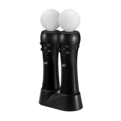 Carregador duplo base dock station comandos PS3 MOVE USB