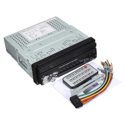 Rádio carro 1 din com LCD Touch retractil opel volkswagen toyota citroen peugeot mercedes audi bmw