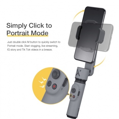 Estabilizador e extensão digital para smartphone Android Apple Iphone