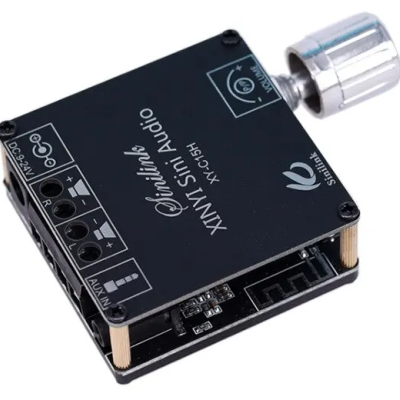 Amplificador audio bluetooth jack 20w + 20w telemovel computador colunas speakers