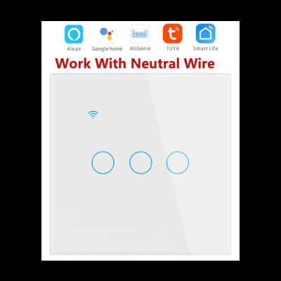 Tomada Inteligente WiFi com Botão Touch Controle por Voz, App e Automação Alexa Google Home Tuya Smart Life