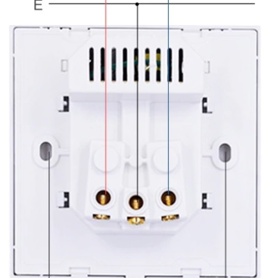Tomada ficha de parede com 2 saídas USB