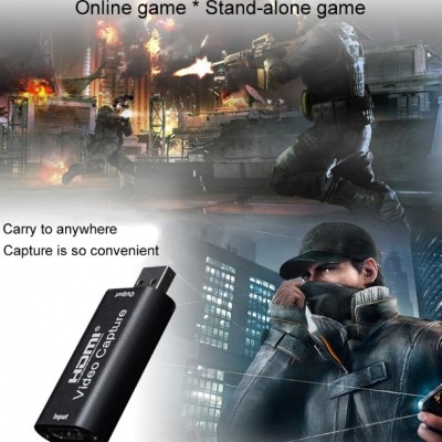 Placa de captura Video Streaming HDMI para USB 3.0 4K 1080p 60FPS