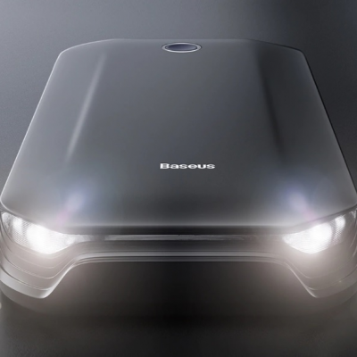 Booster carregador emergência baterias carro 12V power bank USB e lanterna