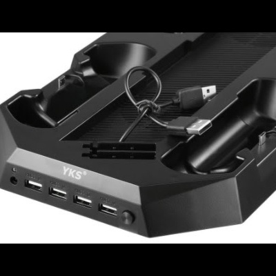 Base Dock station Cooler e carregador Comandos PS4