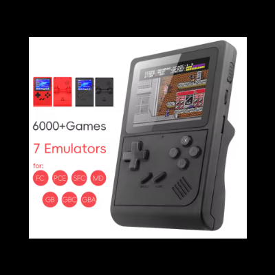 Consola Retro Portátil com 6000+ Jogos Clássicos 7 Emuladores Integrados