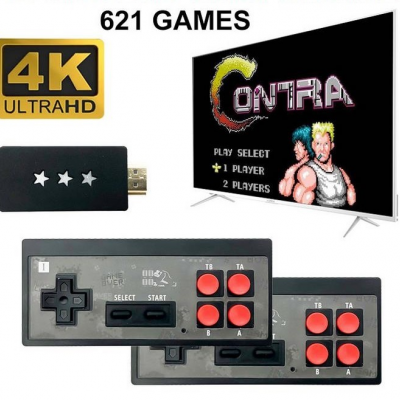 Consola vintage retro com 620 jogos incluídos HDMI Wireless