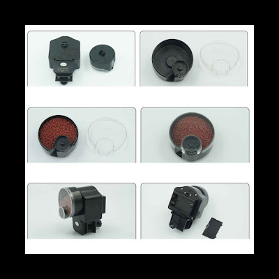 Alimentador automático eletrónico para aquário peixes