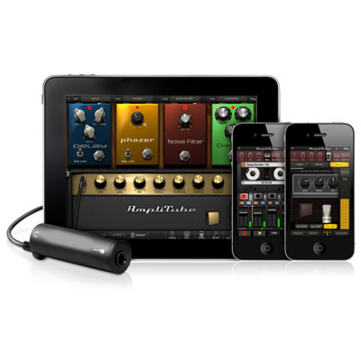 Adaptador iRig Amplificador Efeitos Guitarra eletrica para telemovel Apple