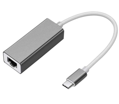 Adaptador USB C para RJ 45 Ethernet 100Mbps LAN