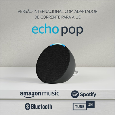 Alexa Echo Pop Coluna Versão internacional casa inteligente NOVO e SELADO