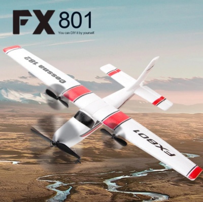 Avião Telecomandado RC radiomodelismo Cessna 2.4ghz 2ch