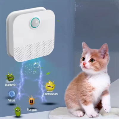 Purificador ar desodorizante purificador inteligente para gato e cão animais casa de banho