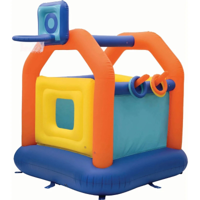 Insuflável Selado Infantil Multijogos Completo Bola Anéis Estacas NOVO