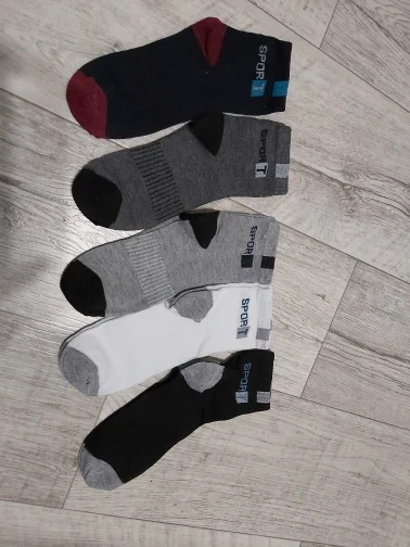 Pack 5 meias NOVAS unisexo 38-42 curtas adulto criança desporto caminhada