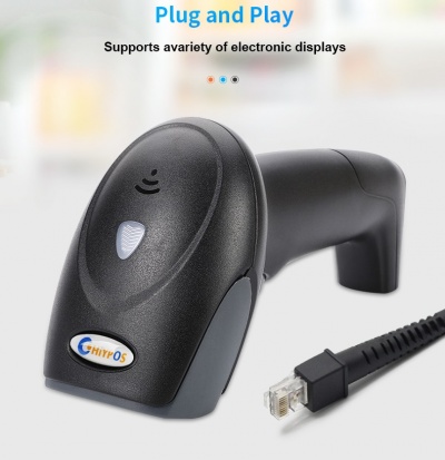 Scanner Leitor de codigo de barras Alta sensibilidade USB