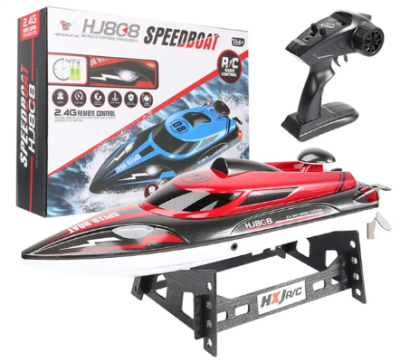 Barco telecomandado RAPIDO radio controle RC Lago Rio Mar