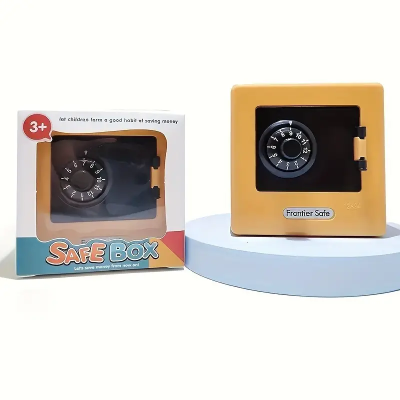 Cofre moedas crianças poupança brinquedo