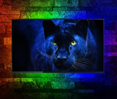 Fitas LED RGB USB com comando decoração casa carro TV