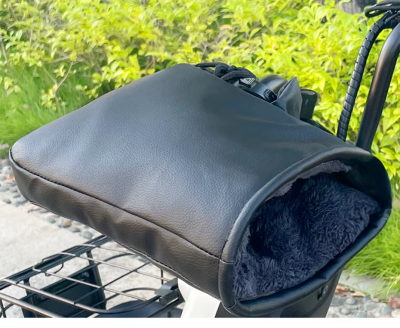 Luvas para guiador moto mota impermeável frio inverno chuva Glovo Uber Eats