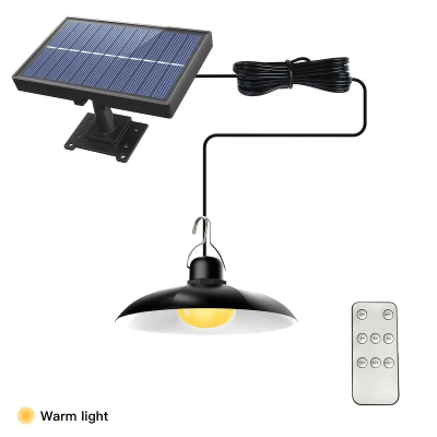Candeeiro Solar LED à Prova de Água Iluminação Inteligente Exterior Interior Pátio Garagem Portão Jardim