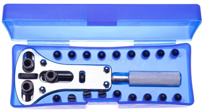 Chave universal para abrir relogios 18 peças