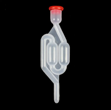 Airlock vedação fermentação bebidas alcoólicas vinho destilados hidromel cerveja licor