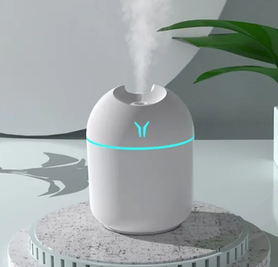 Humidificador de ar ultrassônico 250ml USB difusor de óleos essencial NOVO