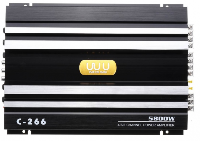 Amplificador carro stereo 5800w 4 canais