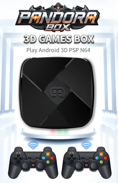 Consola retro 3D 4K HDMI com 10000 jogos incluidos wireless PS1 PSP GAMEBOY ATARI