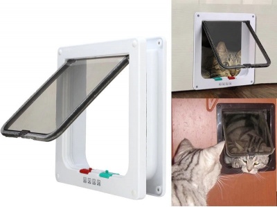 Porta inteligente para animais de estimação Gato Cão