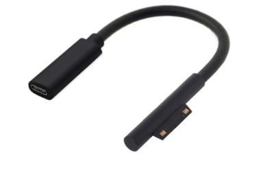Cabo carregador USB C Surface pro 8/7/6/5/4/3 Go3/2/1