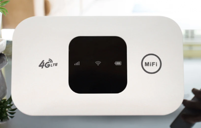 Router de Bolso 4G WiFi Portátil Slot Cartão SIM Hotspot Móvel até 150Mbps Até 10 Dispositivos