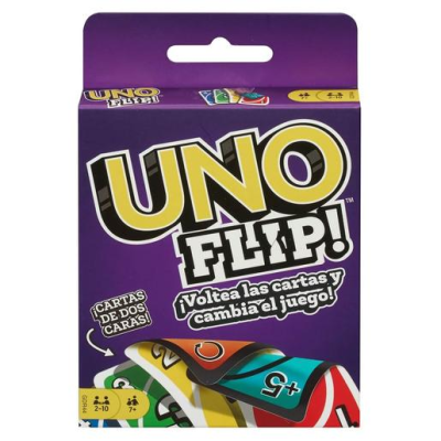 Uno Flip mais cartas especiais jogo tabuleiro NOVO SELADO