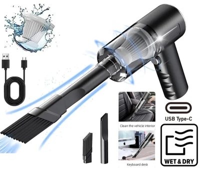 Aspirador portátil bateria casa carro aspirar limpeza