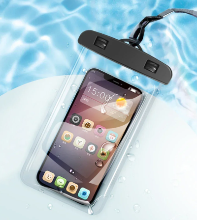Bolsa Telemóvel à Prova de Água Para Natação Universal Subaquática iPhone Samsung