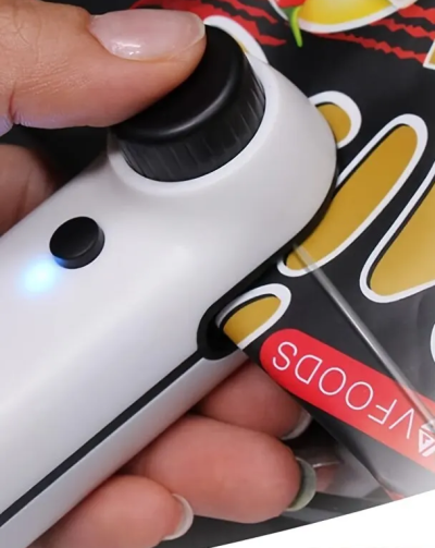 Selador termico sacos plastico comida armazenamento USB