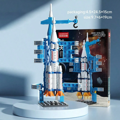 Lego Modelo Foguetão Foguete Blocos Nave Especial NOVO