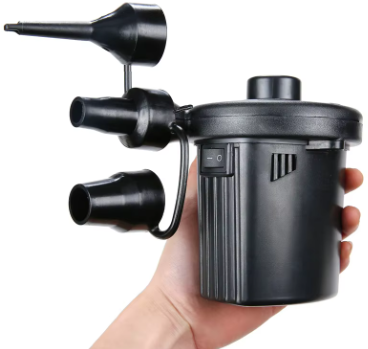 Bomba de ar portátil para colchão campo tomada 220v carro insuflavel