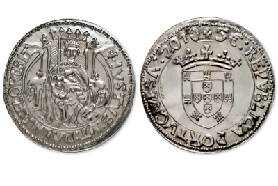 Moeda comemorativa 5€ 5 Euros O Justo de D. João II Tesouros 2010 NOVA