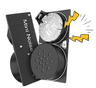 Anoyatrom partida irritante Beep dispositivo 7 sons cao gato grilo riso