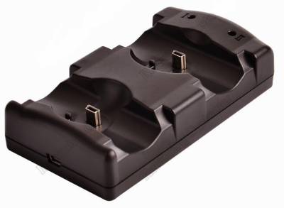 Carregador duplo comandos Playstation 3 PS3 e MOVE