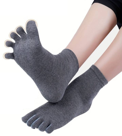 Meias com dedos pés antifricção evita bolhas e feridas NOVOS