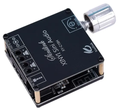 Amplificador audio bluetooth jack 20w + 20w telemovel computador colunas speakers