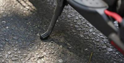 Suporte pé tripe lateral trotinete scooter xiaomi m365 PRO2 S1