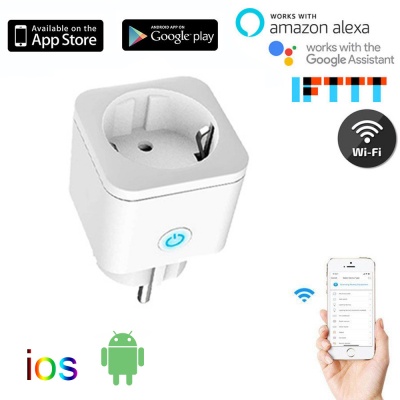 Tomada inteligente Smart House Alexa Google Echo WIFI